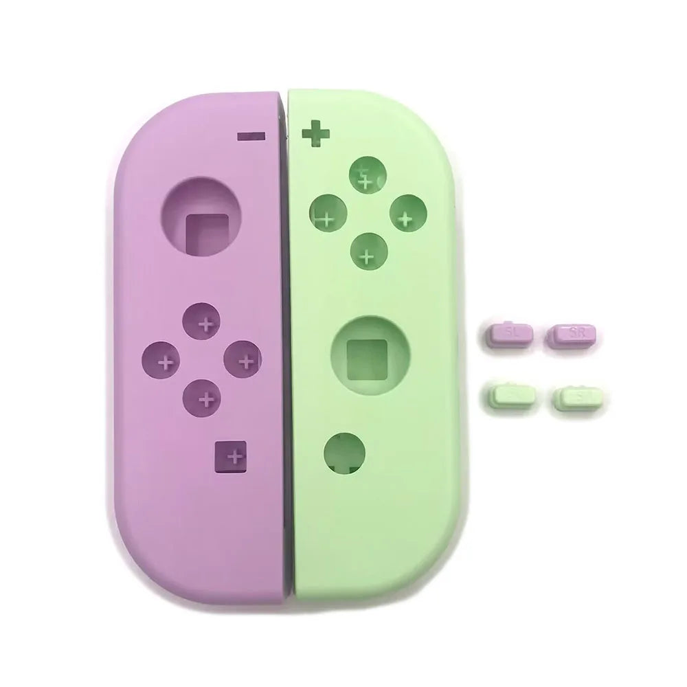 For Replacement Clear Transparent Shell Cover SL SR Buttons for Nintendo Switch NS Joy Con Controller Game console repair parts
