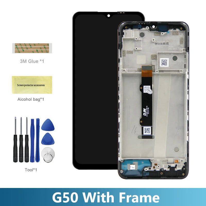 Screen Assembly for Motorola Moto G10 G20 G30 G50 G60 G60S Lcd Display Touch Screen Digitizer for Moto G50 5G Replacement Motorola phone repair parts
