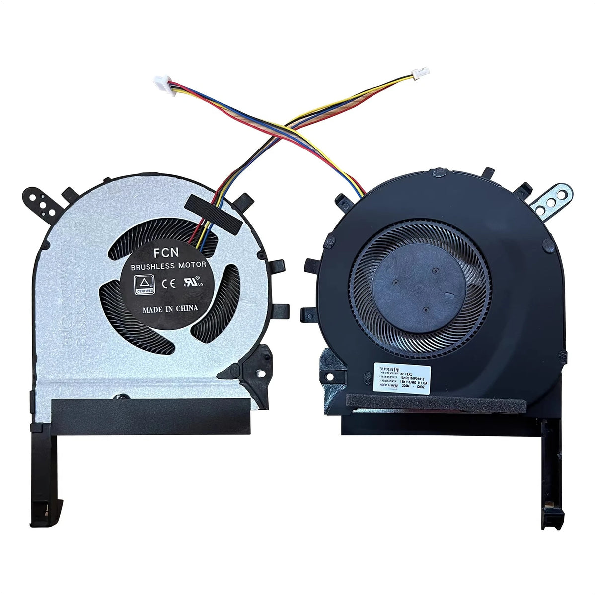 CPU GPU Colling fan for Asus FA506 FX506L FX506LU Fan FA706 FX505 TUF gaming  DFS5K12304363H DFS5K12114262H Asus laptop repair parts
