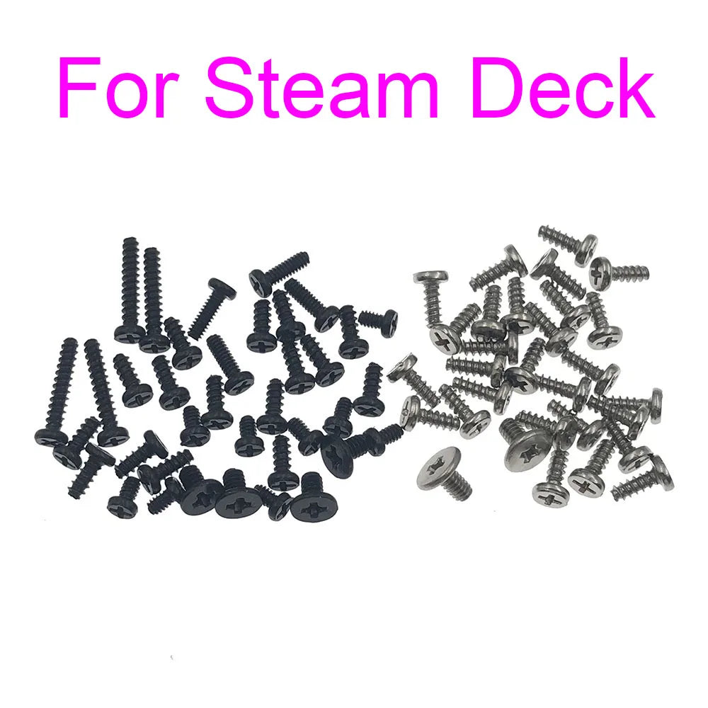 1 Set Shell Housing Game Console Screws Host Screws Full Set Screw For Steam Deck Game console repair parts
