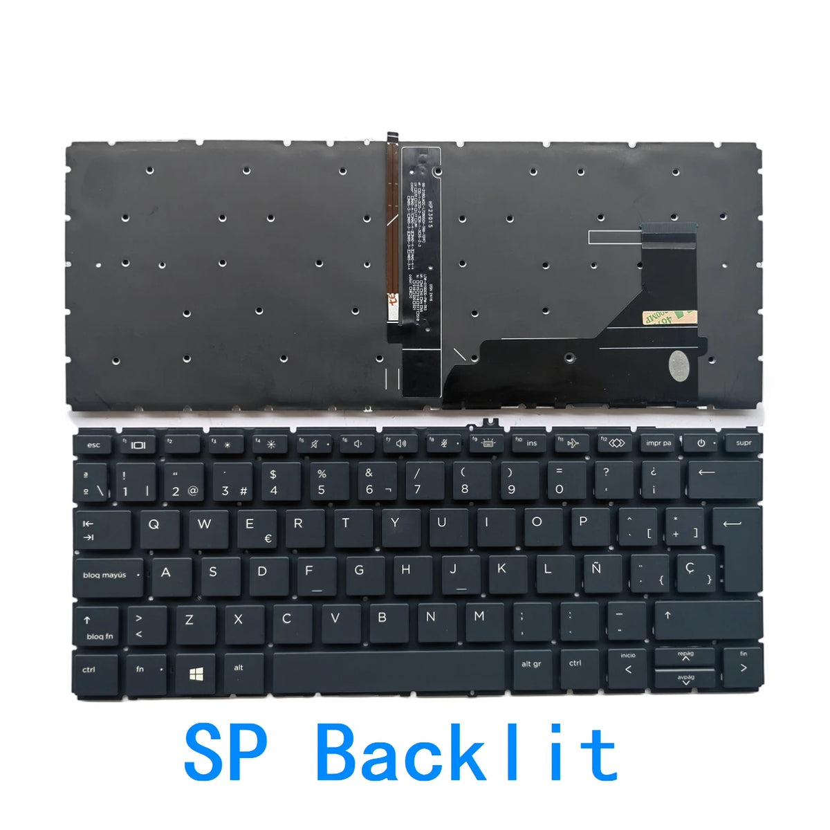 New US Russian Spanish UK Language  Backlit Keyboard For HP EliteBook 730 G7,730 G8,735 G7 735 G8,830 G7,830 G8,835 G7,835 G8  HP laptop repair parts