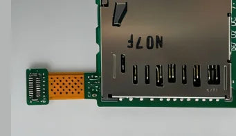 Replacement Parts Slot 1 Card Socket with Flex Cable for New 3DS FOR 3DS XL FOR 3DS Game console repair parts