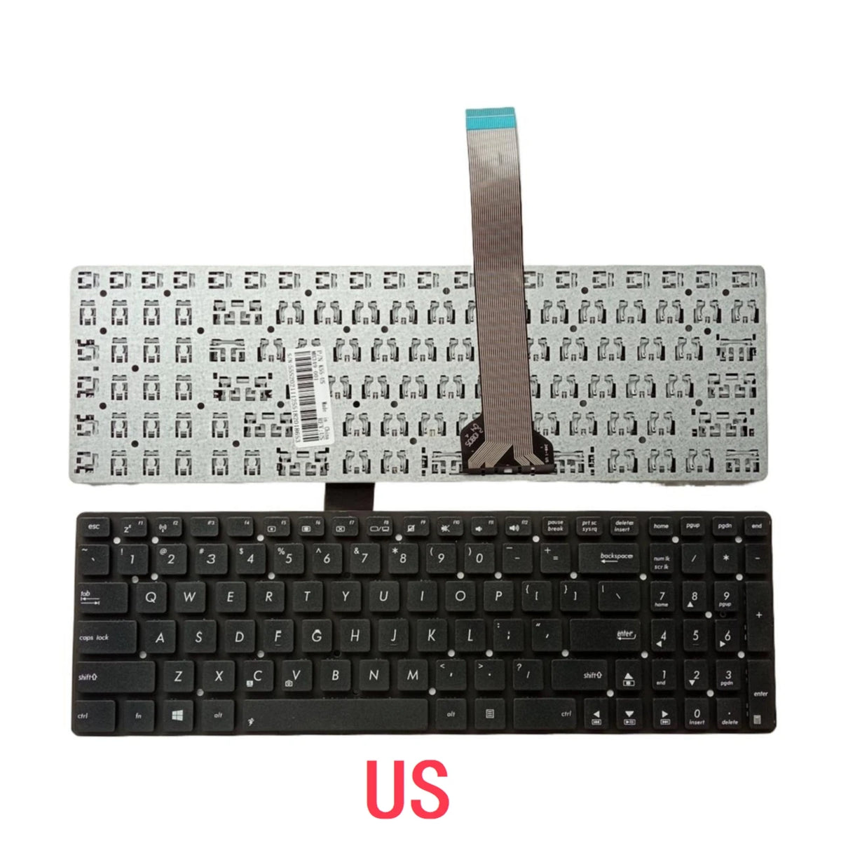 New US Russian Arab Brazil Laptop Keyboard For ASUS K55V K55 K55A K55VD K55VJ K55VM K55VS A55 A55V A55XI A55DE A55DR R500v R700V ASUS laptop repair parts