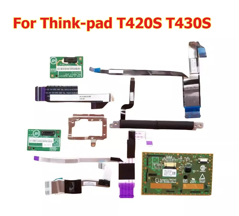 For Thinkpad T420S T430S touchpad fingerprint reader Button sensor board 0Y9992 TM-01240-002 920-001288-01 63Y16 48.4QE17.01141 Lenovo laptop repair parts