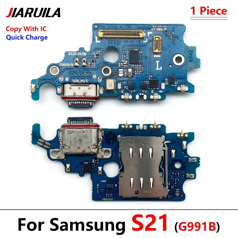 USB Charger Charging Dock Port Connector Flex Cable For Samsung S21 S22 S23 S24 S25 S26 Plus Ultra Fe 5G S911B S911U S921B Samsung phone repair parts