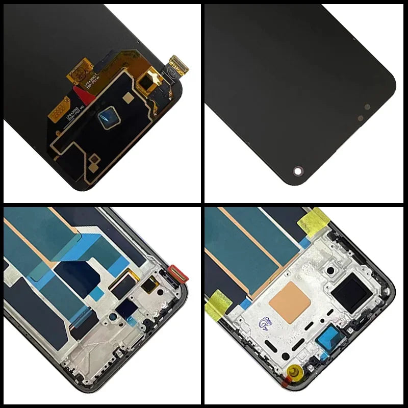Super AMOLED For OnePlus Nord 2 5G DN2103 LCD Display Touch Screen Digitizer For One Plus Nord2 5G DN2101 Display  OnePlus phone repair parts