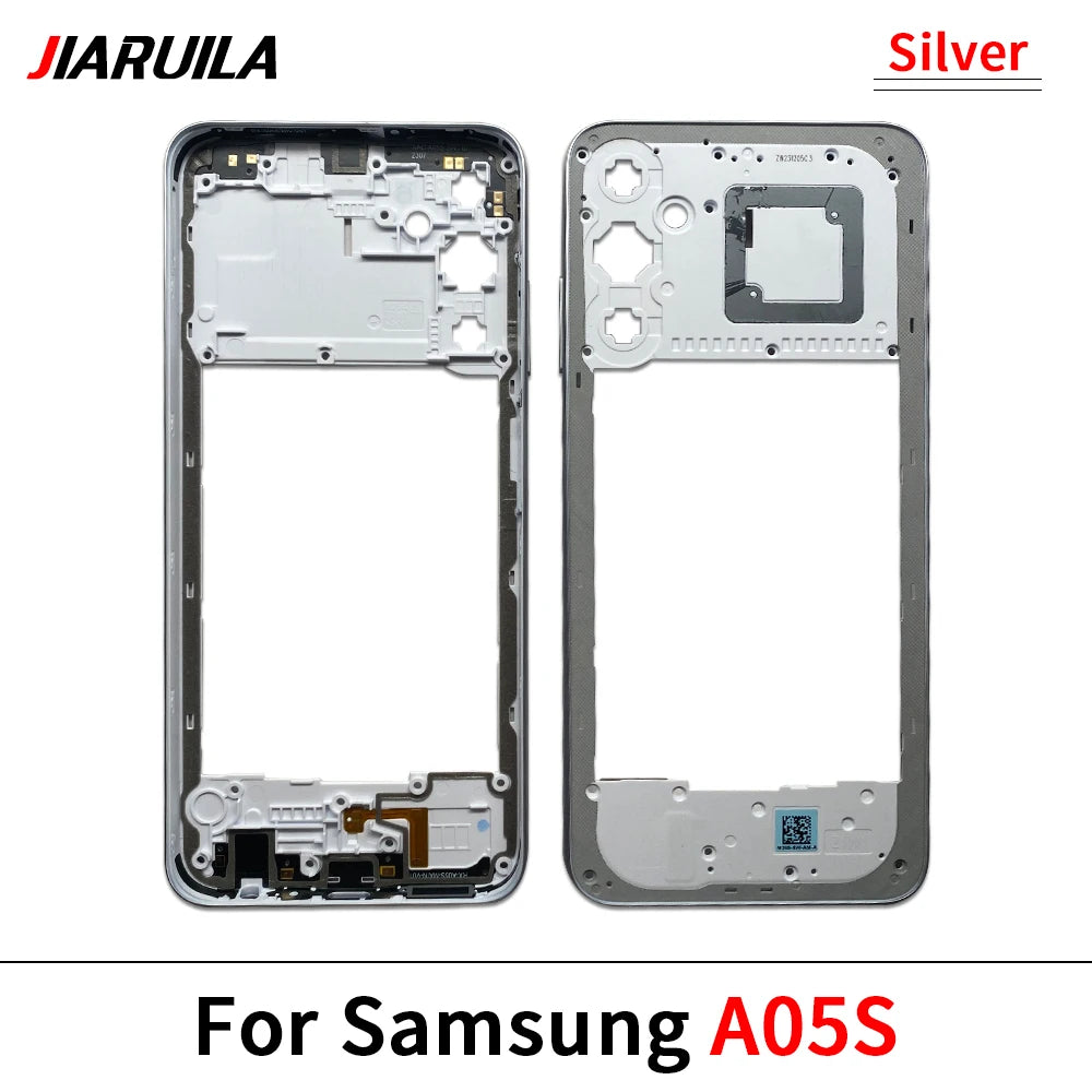 New For Samsung A15 4G A155F / A15 5G A156B / A05 / A05s / A25 5G Housing Middle Frame Bezel Middle Plate Cover Samsung phone repair parts