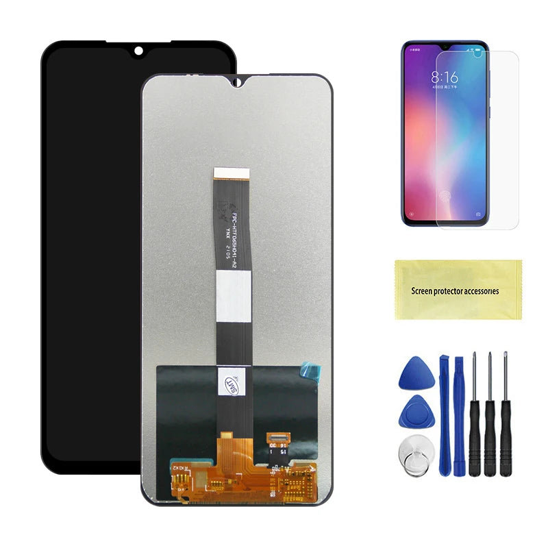 6.53'' for Xiaomi Redmi 10A 220233L2C, Lcd Display Touch Screen Digitizer Assembly for Redmi 10A Redmi10A  Display Repair Parts Xiaomi phone repair parts