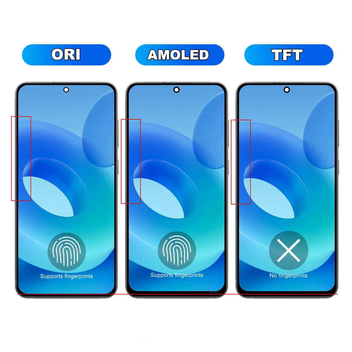 S25 FE Screen For Samsung S25 FE SM-S731B, SM-S731B/DS LCD Display With Touch Screen Digitizer Replacement Part 100% Tested Samsung phone repair parts
