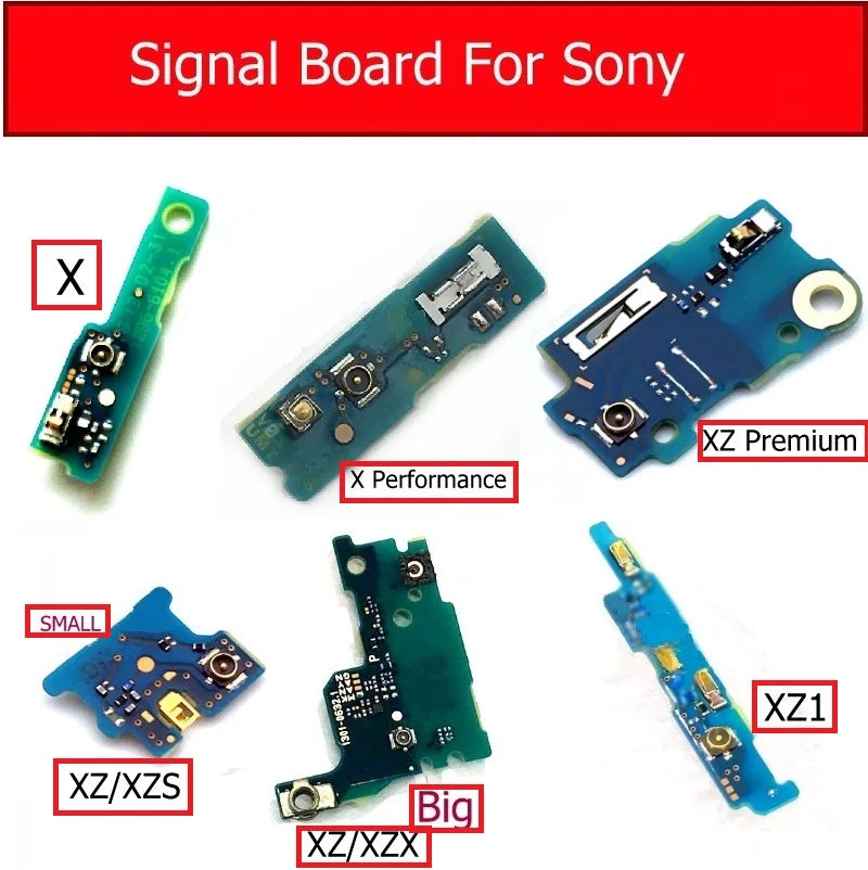 Signal Antenna Jack Board For Sony Xperia X/X Performance/ XZ Premium/XZ/XZS/XZ1 Antenna Connector Circuits Board Repair Parts Sony phone repair parts