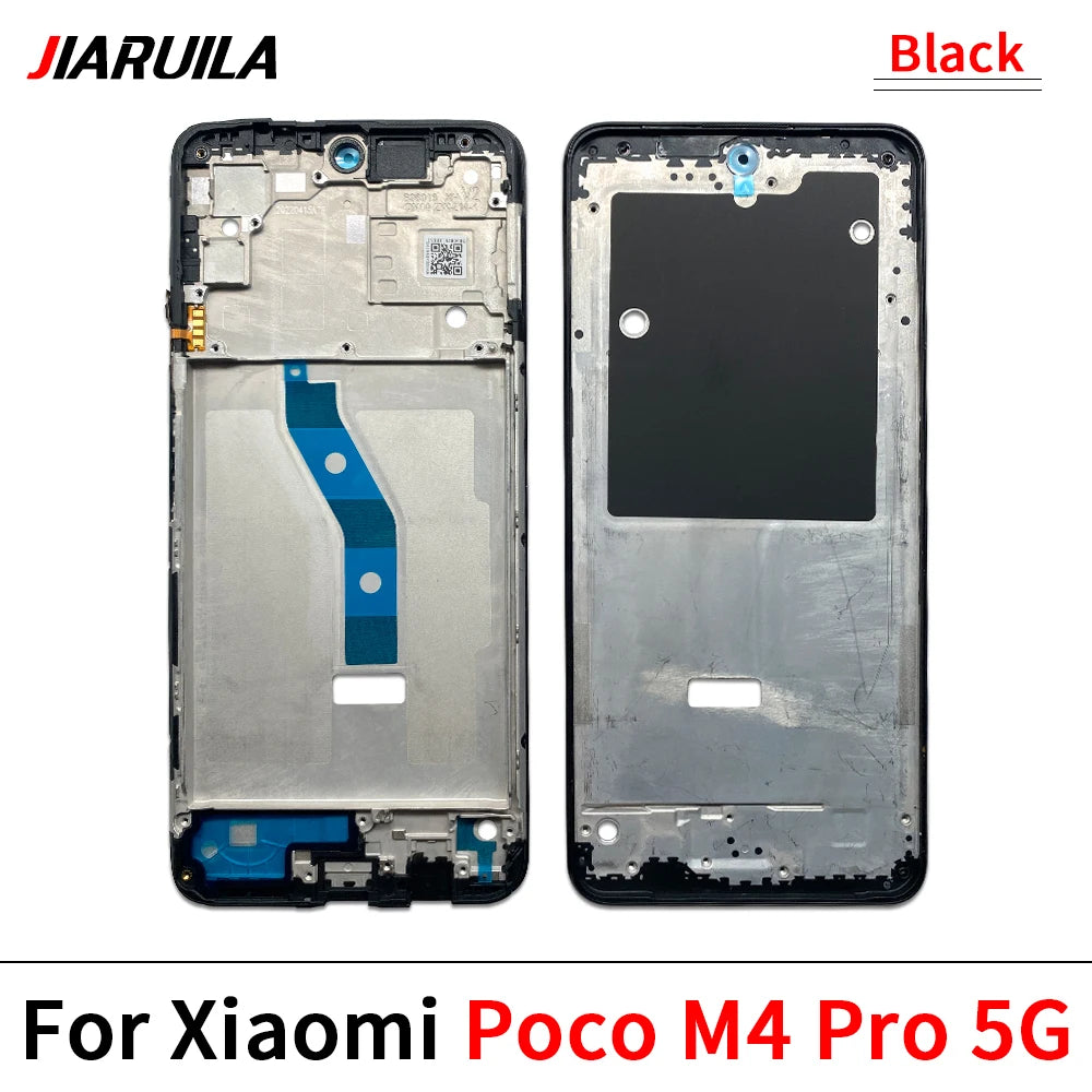 New Front Housing LCD Frame Screen Bezel Holder For Xiaomi Poco F3 F4 X3 GT M3 M4 M5s X5 X6 Pro 4G 5G Xiaomi  Xiao mi phone repair parts