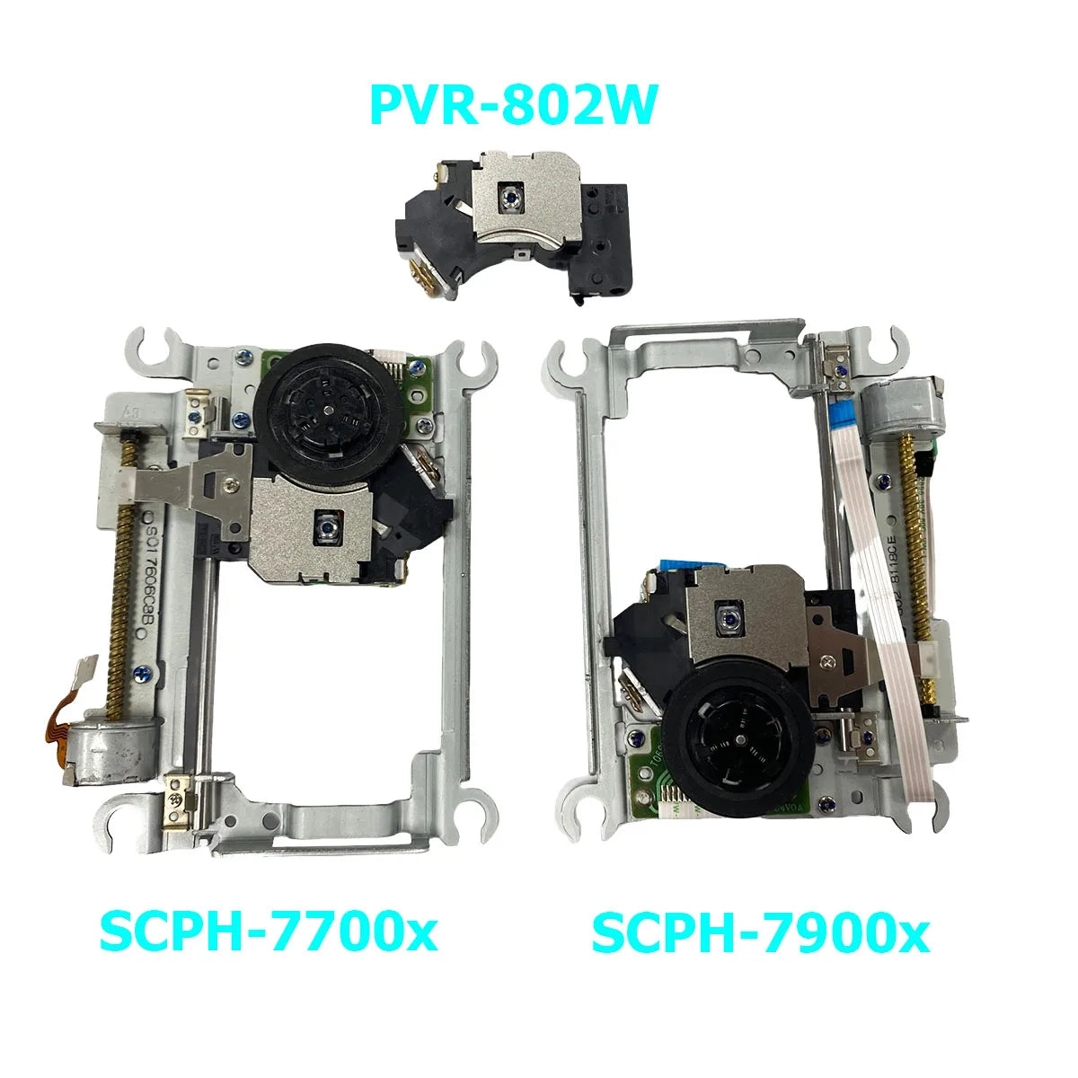 Optical Laser Lens PVR-802W for PS2 Slim SCPH-7700x SCPH-7900x DVD Drive Lens Reader Game console repair parts