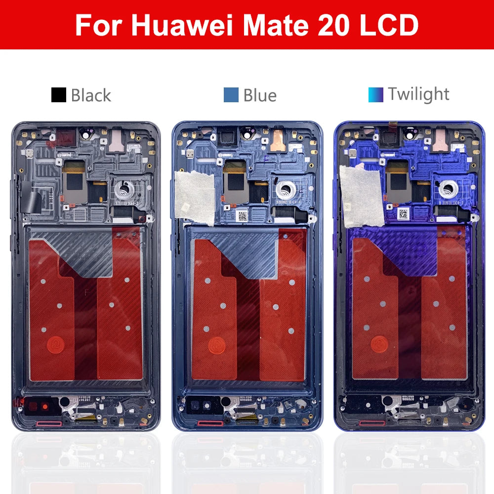LCD For HUAWEI Mate 20 For AMOLED Mate20 HMA-L29 L09 LX9 AL00 TL00 Display Touch Screen Digitizer Assembly Replacement HUAWEI phone repair parts