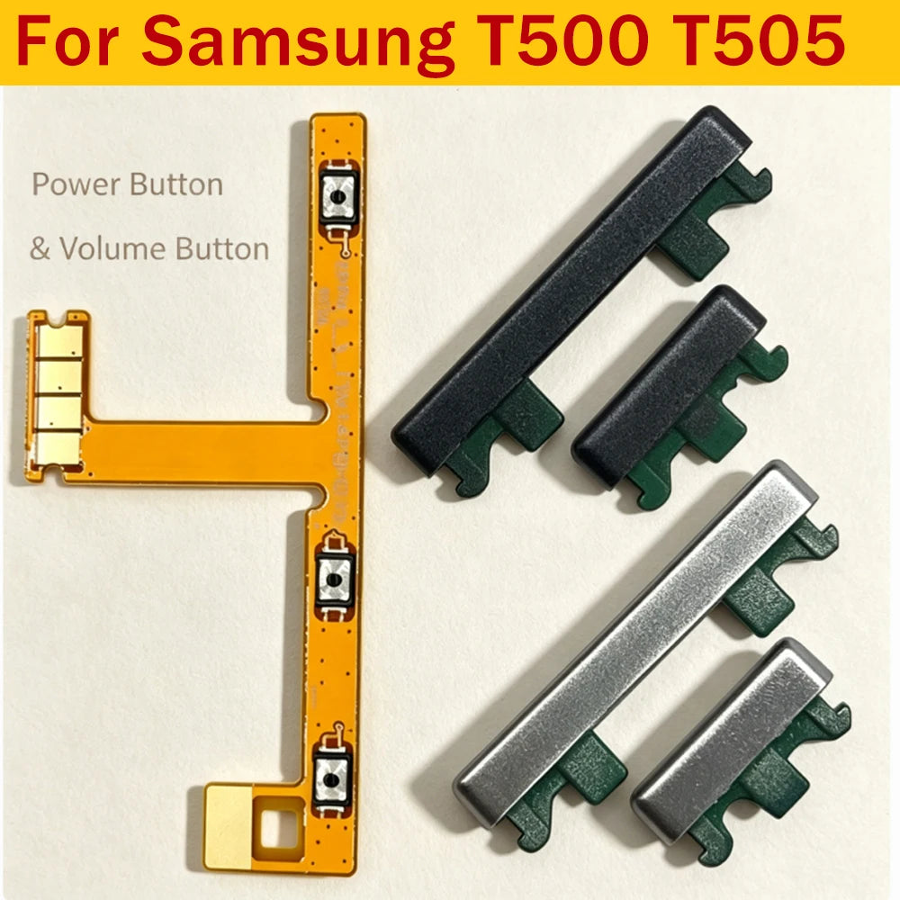 Power On Off Volume Button Switch Flex Cable For Samsung Tab A7 10.4 (2020) SM-T500 / SM-T505 T500 T505 Replacement Parts Samsung phone repair parts