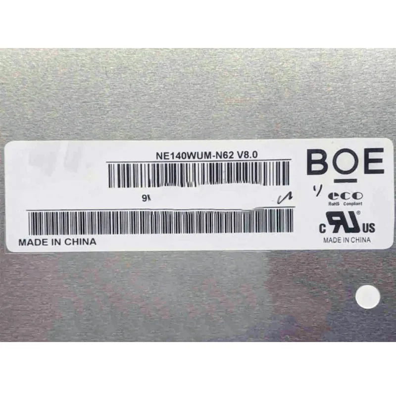 14 Inch Slim 30 Pin Laptop Screen NE140WUM-N62 LP140WU1-SPB1  LP140WU1-SPB2 1920X1200 FHD IPS Display Matrix Replacement
