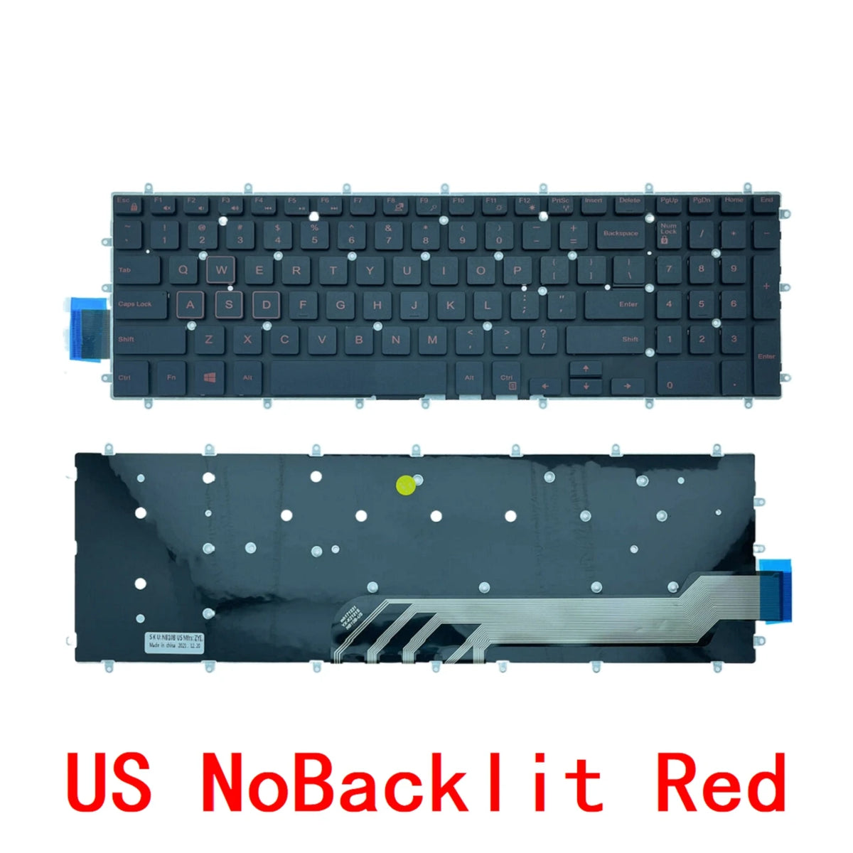 US RU SP AR BR Backlit Keyboard For Dell Inspiron 15-7000 5567 5570 7566 7567 7568 7577 P72F 5665 5568 3582 G3 3579 3779 G5 5587Dell laptop repair parts
