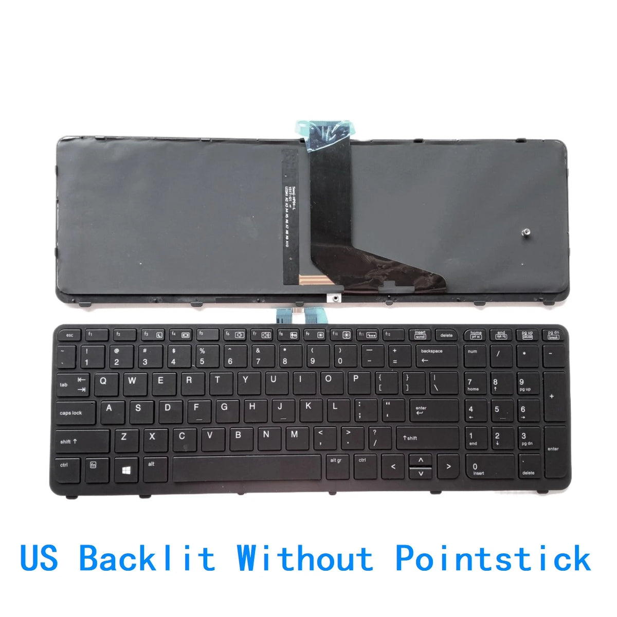 New US Spanish Arab Language  Backlit Keyboard For HP ZBOOK 15 G1 G2 ZBOOK 17 G1 G2 Notebook PC Replacement Keyboard  HP laptop repair parts