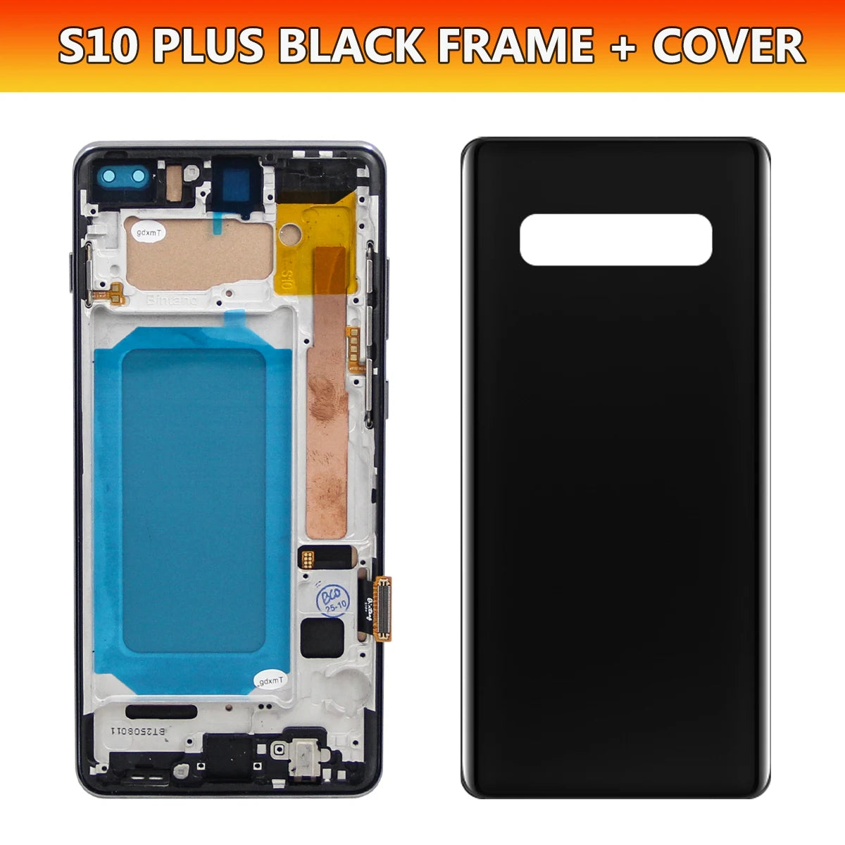 TFT with Frame For Samsung S10 Plus S10+ G975F Lcd Display Digital Touch Screen for Samsung S10 G973F Screen Replacement Parts Samsung phone repair parts