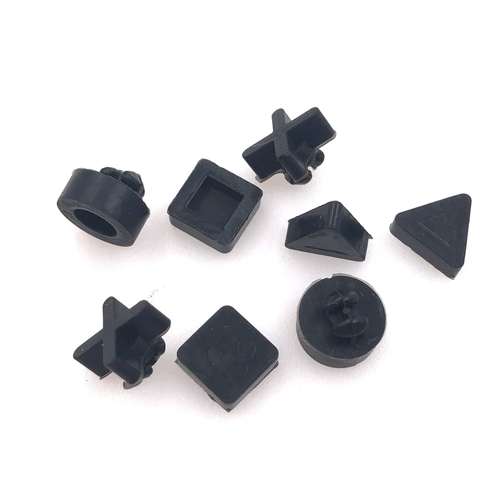 1-20set White Black Replacement Non Slip Silicon Feet Pads Bottom Cover For Sony PS4 Slim & Pro 10XX/1200 Rubber Feet Cover Game console repair parts