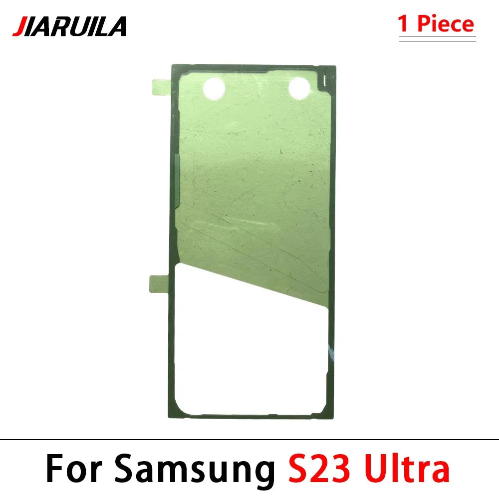 Back Battery Sticker Adhesive For Samsung S20 S21 S22 S23 S24 Plus Ultra Waterproof Back Cover Sticker Samsung phone repair parts