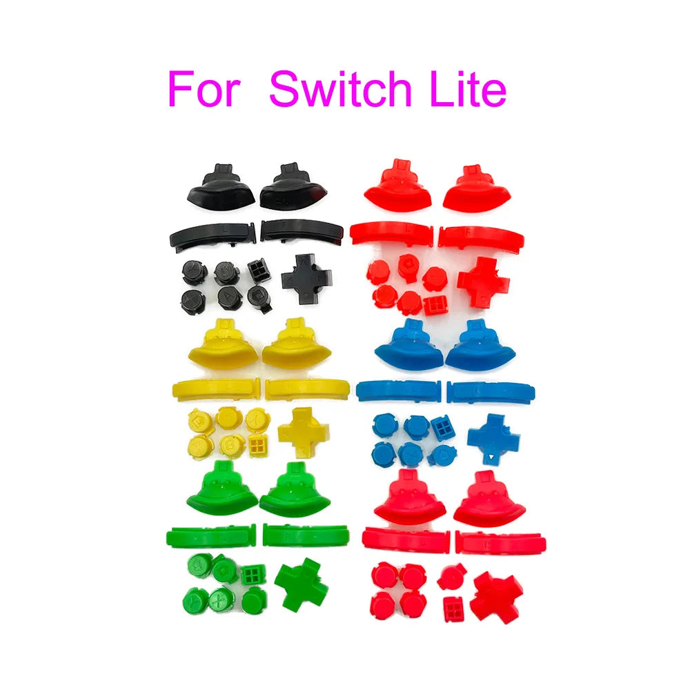 New Full Buttons Set For Nintendo Switch Lite Game Console Cross Key Home Button ZL ZR L R Buttons Game console repair parts