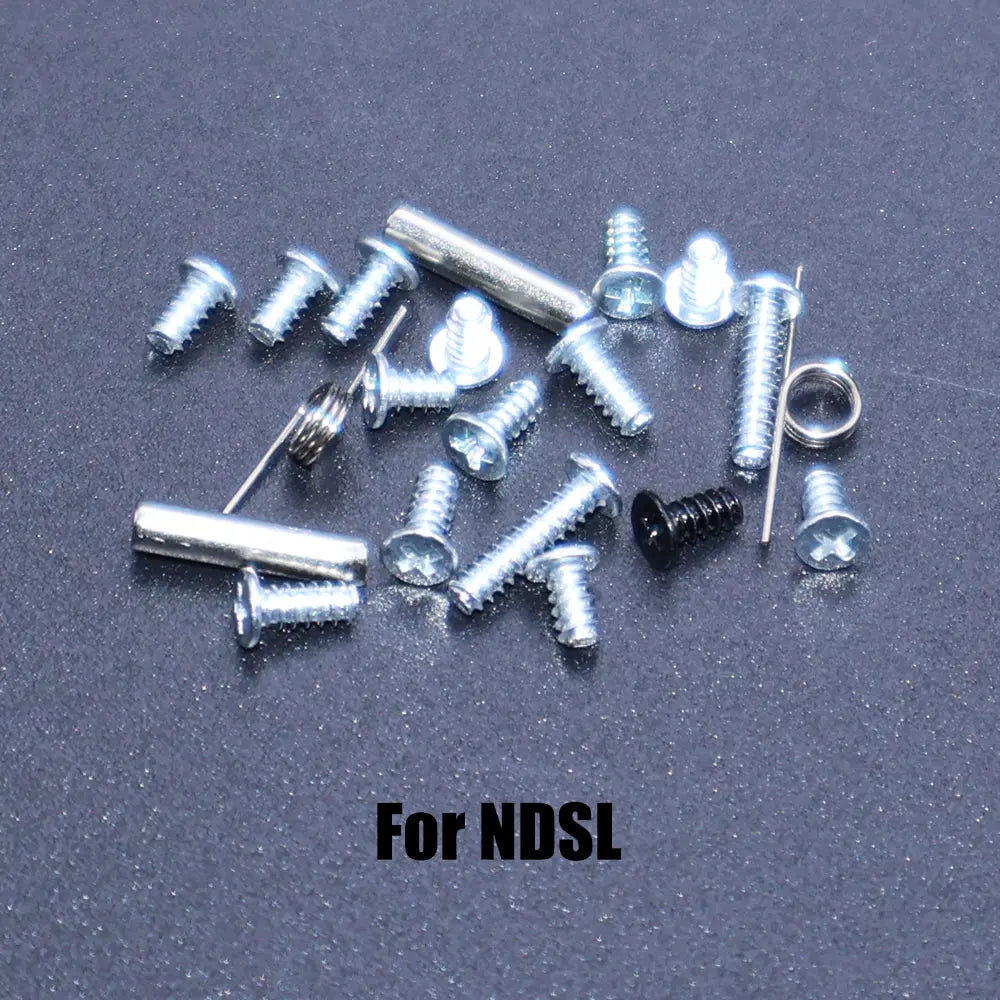 For New 3DS XL DS Lite NDSL PSV PSP 1000 2000 Game Console Replacement Screws Set For Joycon Switch Lite OLED GBM GBA GBC GBP Game console repair parts