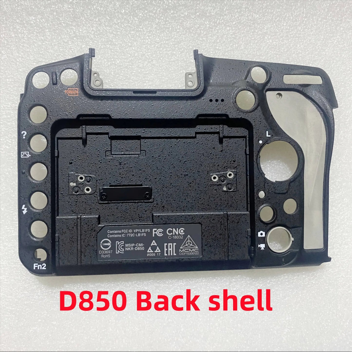 Original D850 Back Cover Shell for Nikon D850 d850 Rear Shell Without Parts Digital Camera repair parts