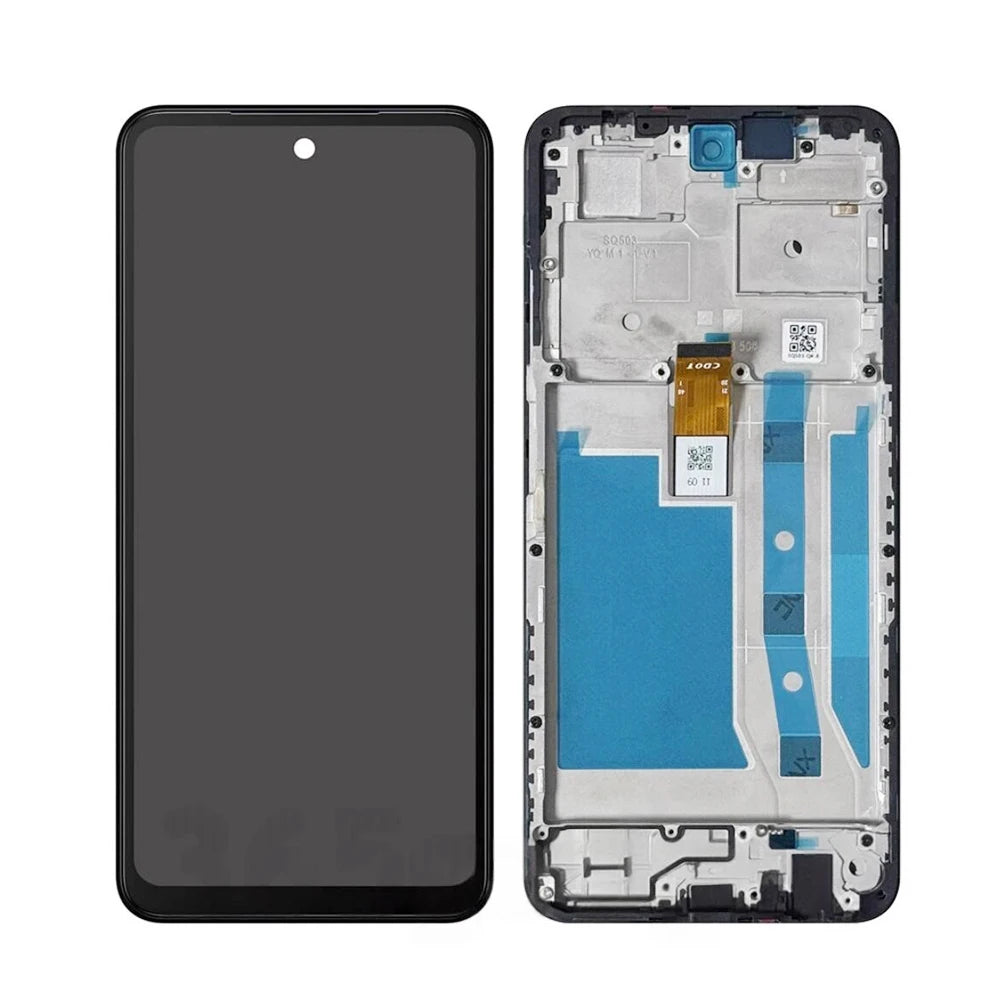 For HMD Fusion TA-1640 TA-1658 LCD Display Touch Screen Digitizer Assembly Frame Tablet repair parts