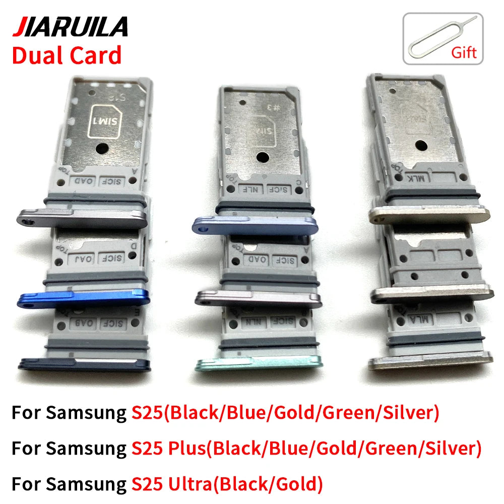 New For Samsung S25 Plus Ultra SIM Card Slot SD Card Tray Holder Adapter