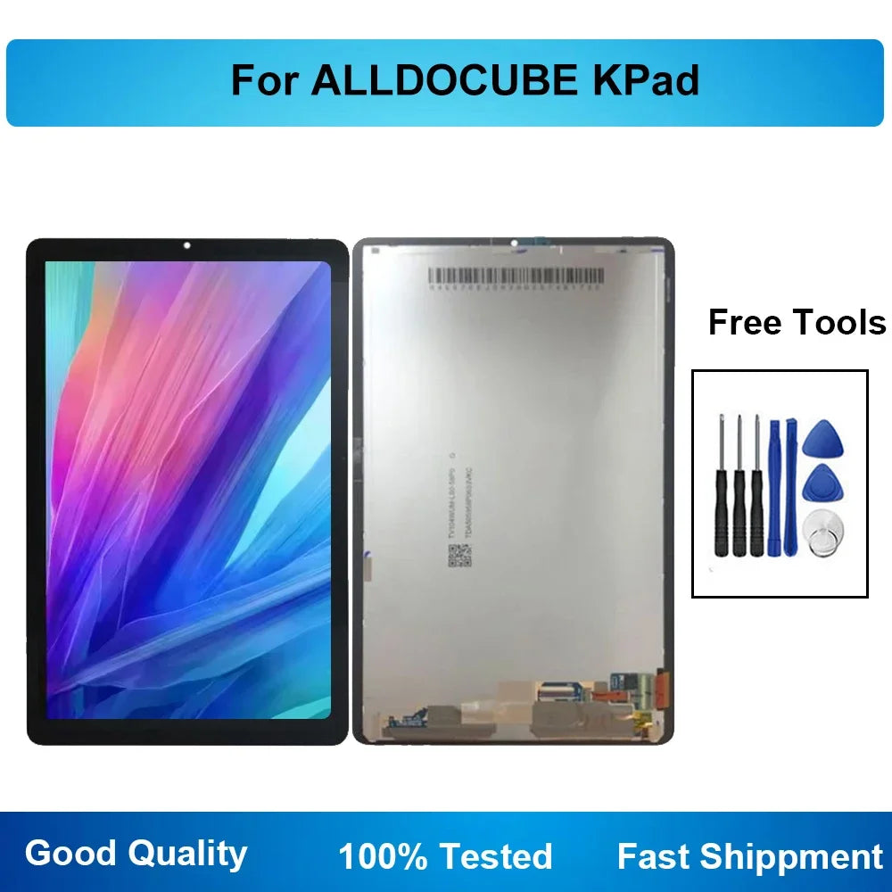 For Alldocube KPad 10.4 LCD Display Touch Screen Digitizer Assembly Replacement Tablet repair parts