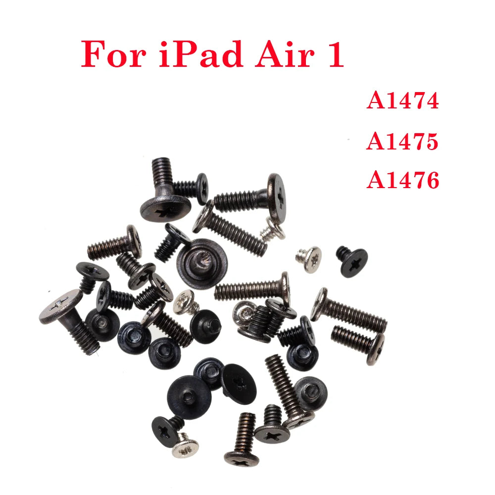 Inner Accessories Bottom Bolt Full Screw Set For iPad 2 3 4 5 6 7 8 9 10 5th 6th 7th 8th 9th 2017 2018 2019 2020 2021 Air 1 2 iPad tablet repair parts