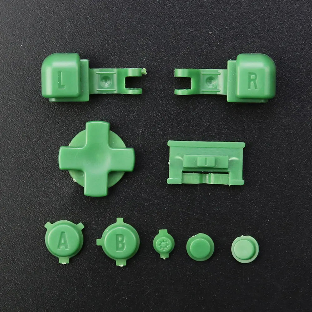 For GameBoy Advance SP Full Set Buttons For GBA SP A B L R D-Pad Select Start Power On Off Volume Key Replacement  ﻿ Game console repair parts