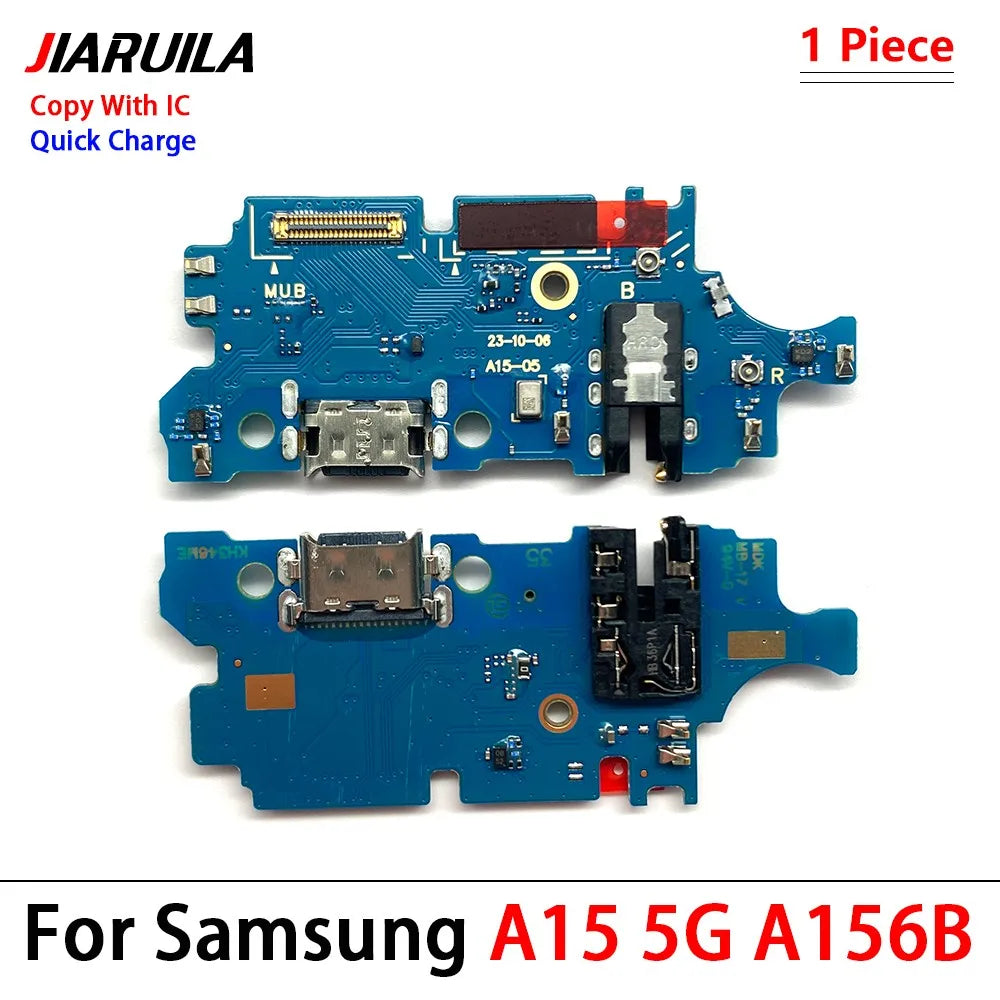 USB Charging Port Board Connector Port Main Mainboard Flex Cable For Samsung A05 A05s A15 A25 A35 A55 A06 A16 4G 5G Samsung phone repair parts