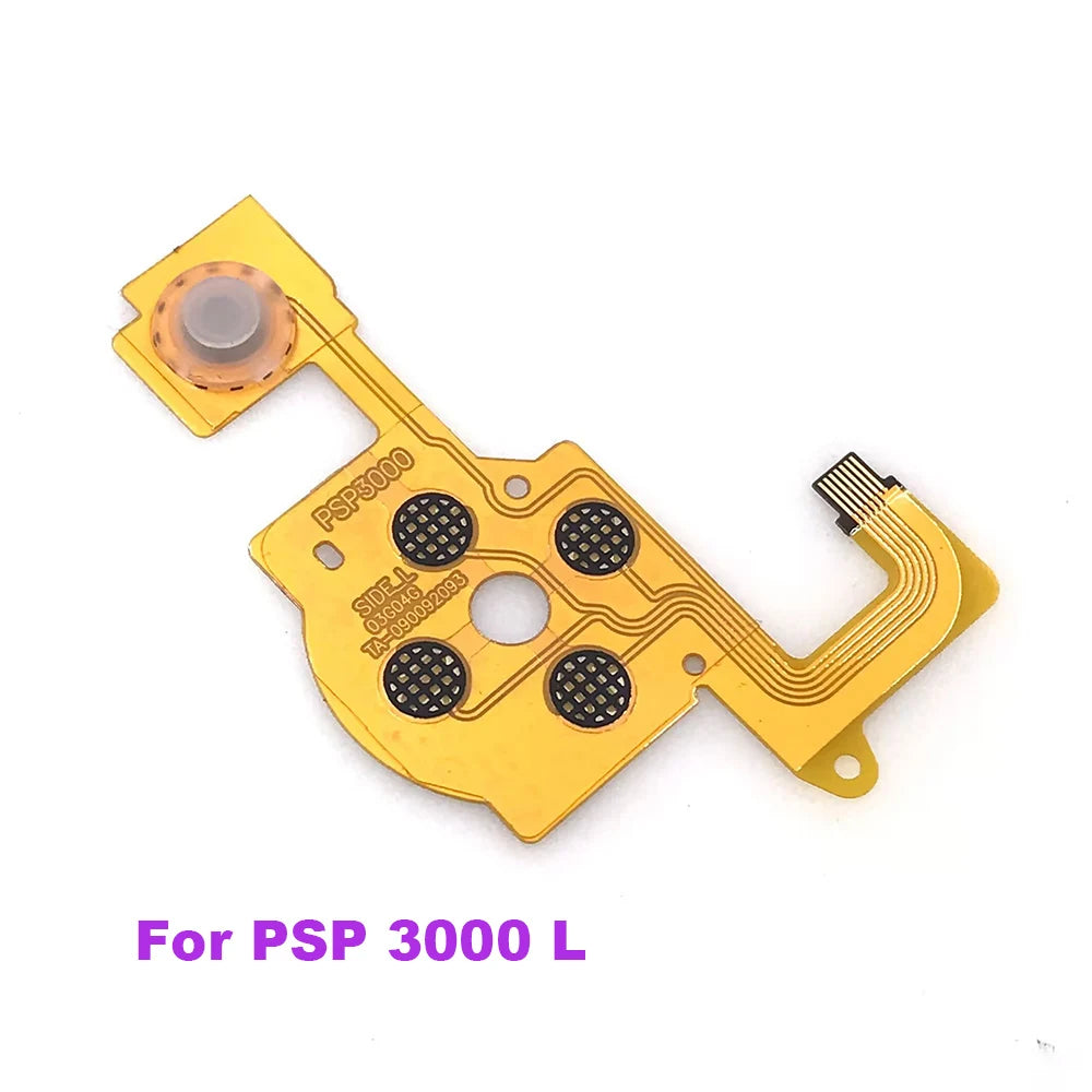 1-20pcs For Playstation PSP 2000 PSP 3000 095 Replacement Part Left Right Button Controller Ribbon Flex Cable Repair Parts Game console repair parts