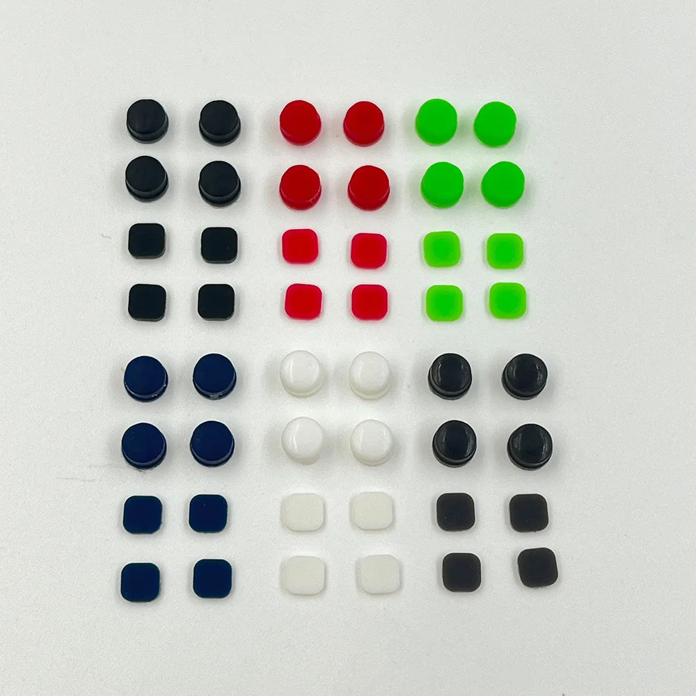 10sets Replacement Rubber Screw & Feet Covers for Nintendo New 3DS XL Game console repair parts