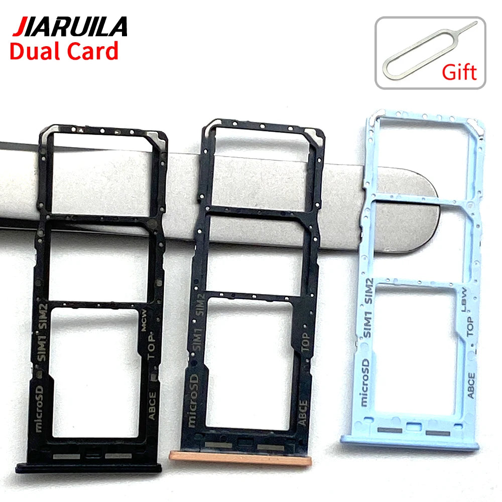 New For Samsung A07 A17 4G 5G Dual SIM Card Tray Slot Holder Adapter Accessories Samsung phone repair parts