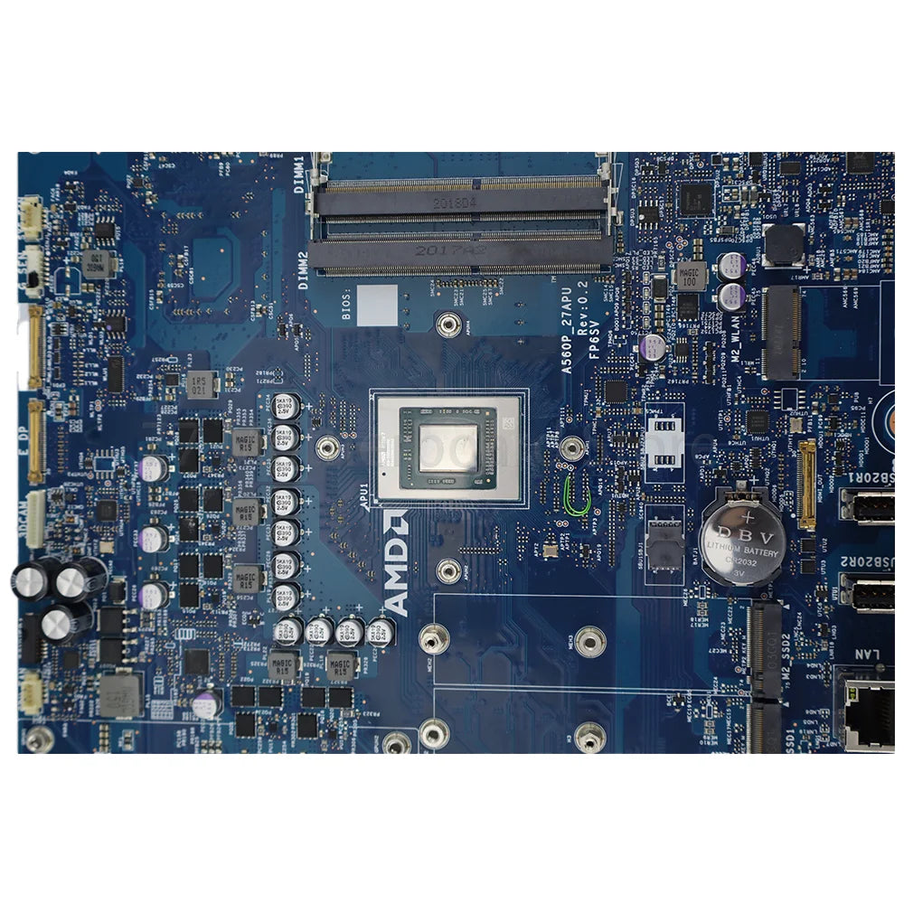 Laptop Motherboard For Lenovo Yoga AIO 7-27ARH6 All-in-One With CPU R5-4600H R7-4800H GPU RTX 2060 100% test Lenovo laptop repair parts