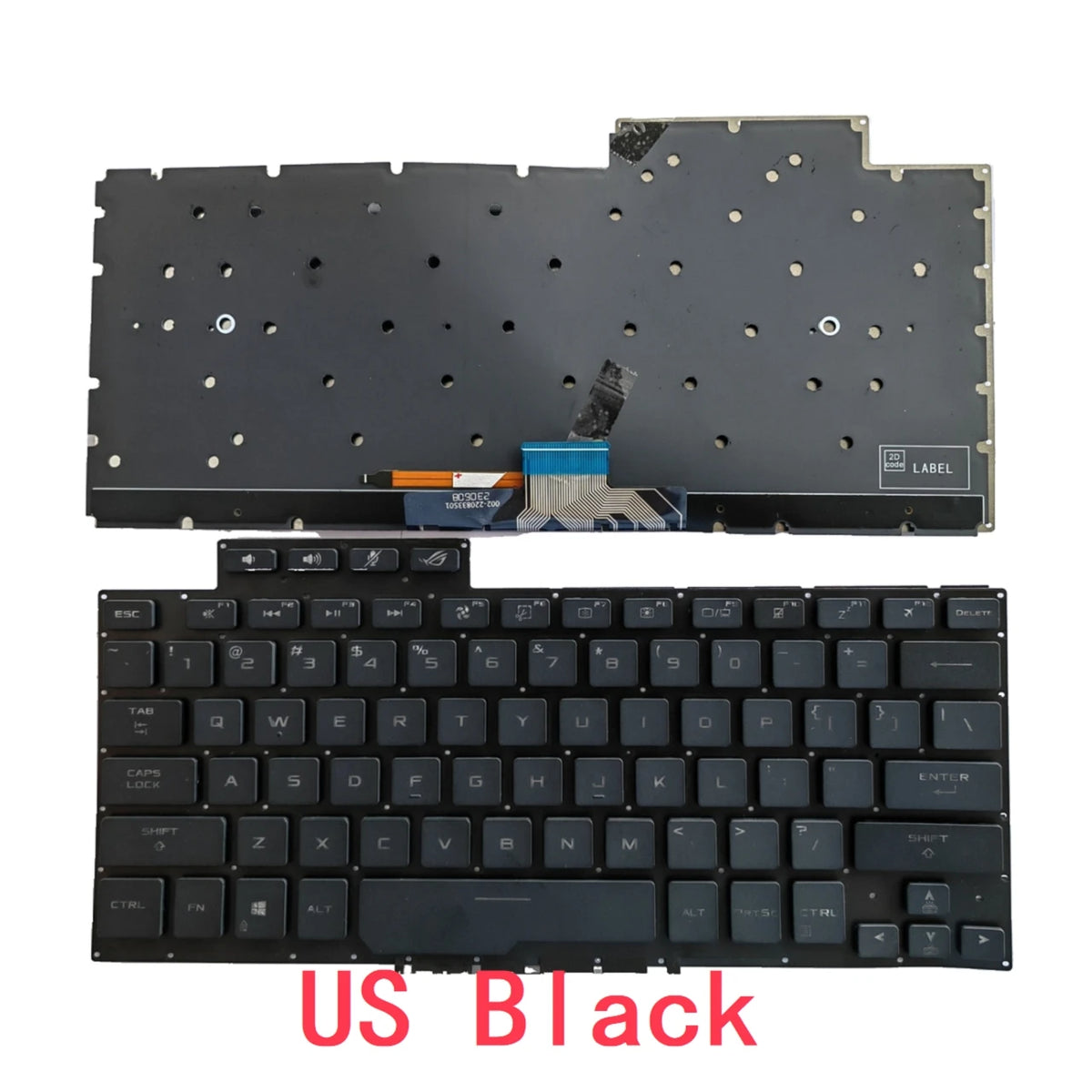 New US Portuguese Laptop Backlit Keyboard For ASUS ROG Zephyrus G14 GA401 GA401U GA401M GA401QM GA401I GA401QC GA401QH GA401QE ASUS laptop repair parts