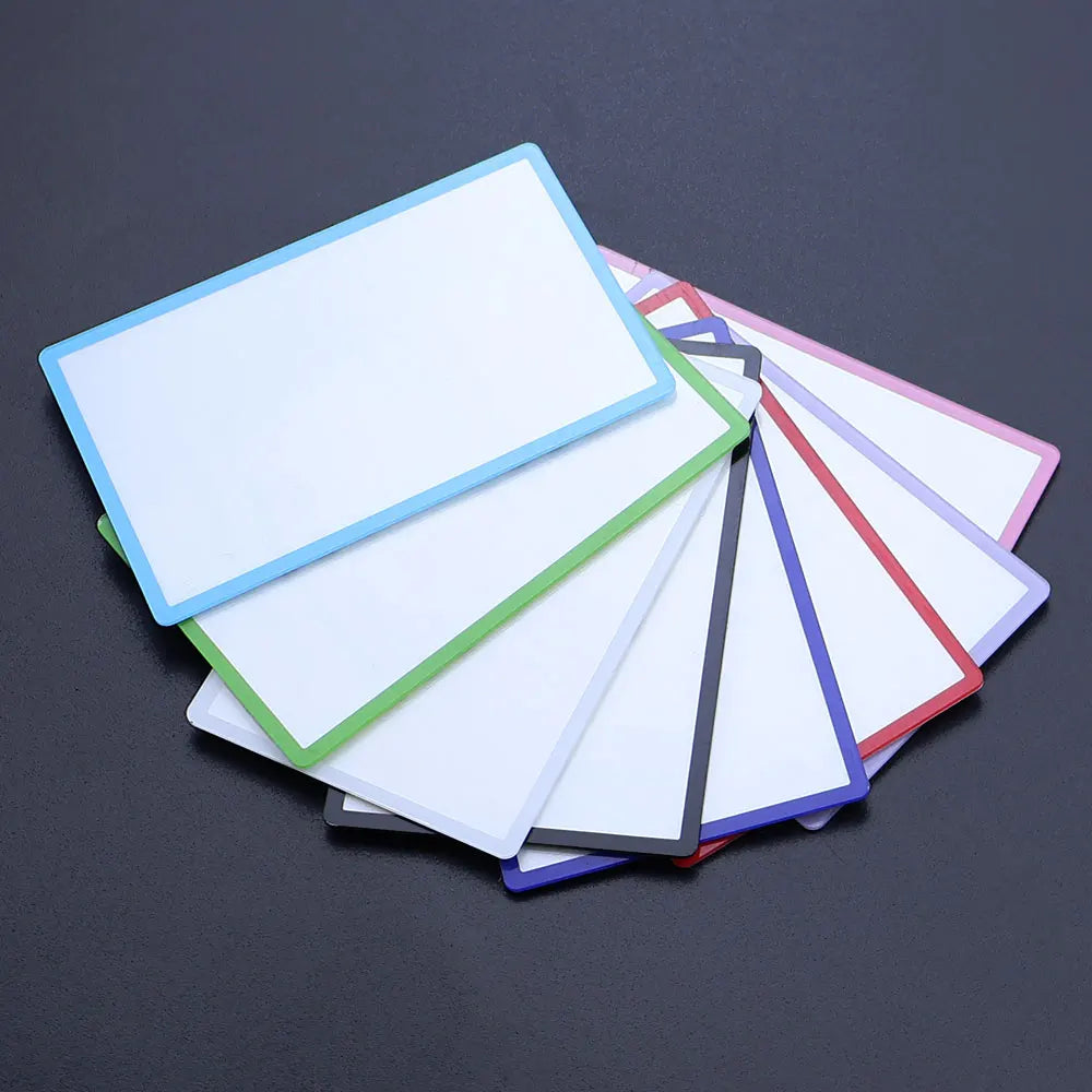 1Piece For 2DS Top Surface Mirror Glass/Plastic Upper LCD Screen Lens With Adhesive Front Protector Cover Replacement Game console repair parts