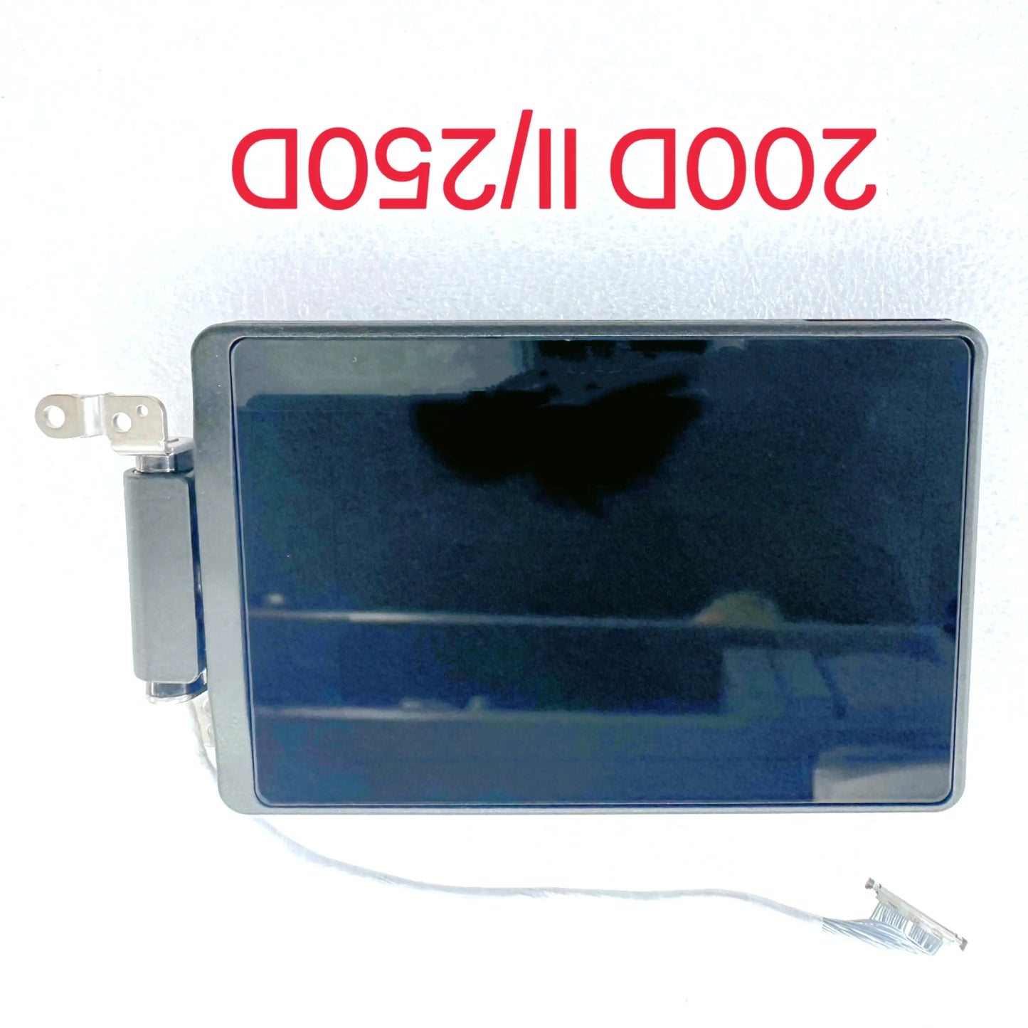 New Complete Screen LCD Assy with Hinge Flex Cable for Canon EOS 200Dii 250D SLR Repair Part Digital Camera repair parts