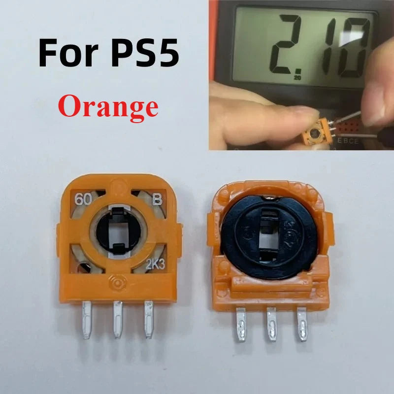 20pcs Original 3D Analog Micro Switch Sensor for PS4 PS5 Controller 3D Thumbstick Axis Resistors Potentiometer for Xbox One Game console repair parts
