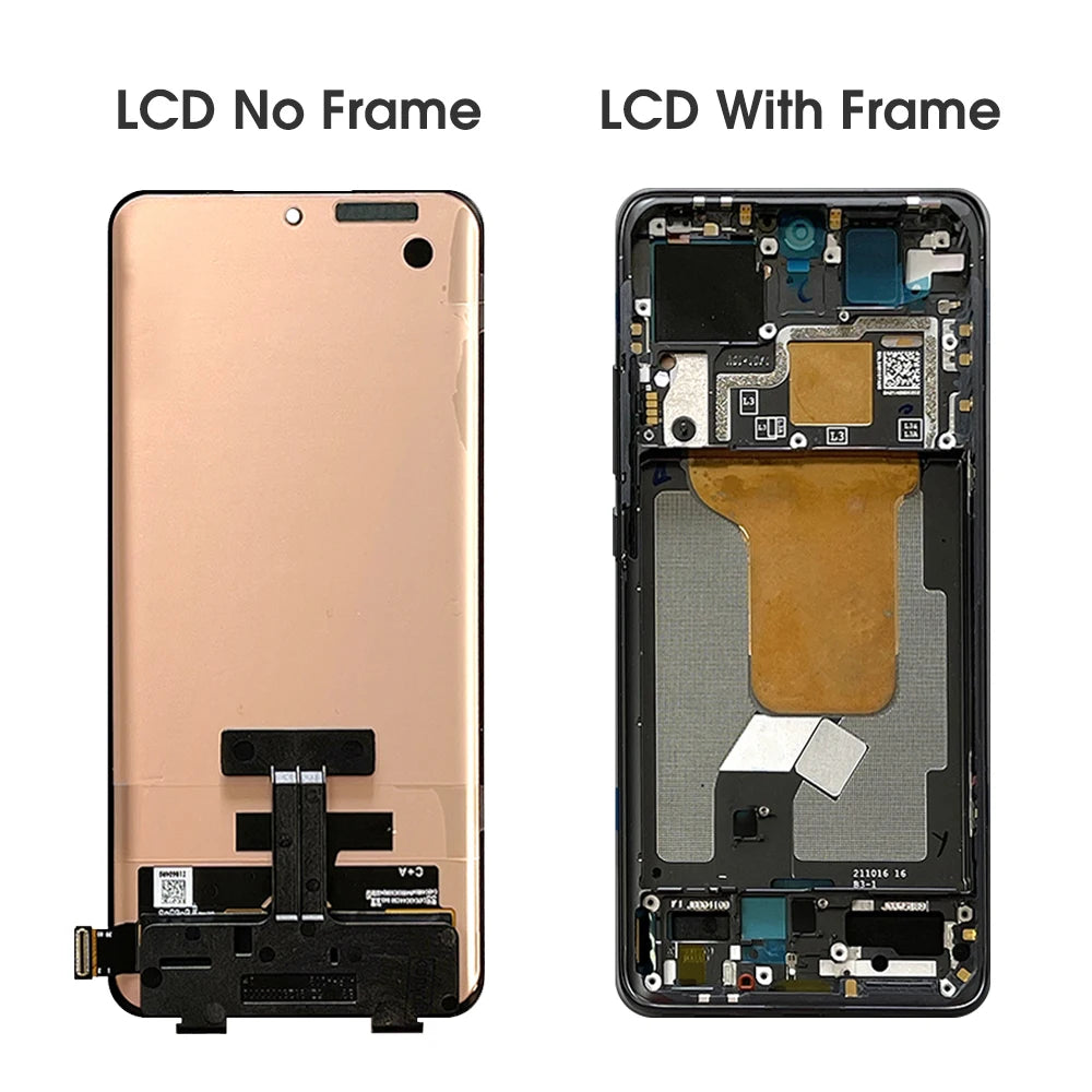 for Xiaomi Mi 12 2201123G Lcd Display Digital Touch Screen with Frame for Xiaomi Mi 12X Screen Display Replacement Parts Xiaomi phone repair parts