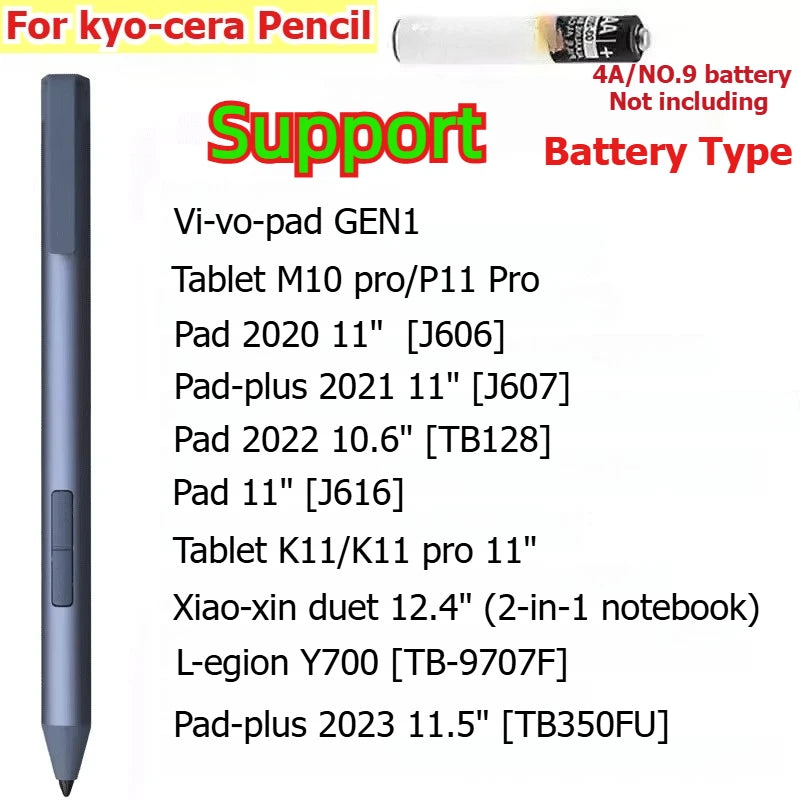 Tablet Pencil Stylus Touch Screen Pen for Xiao-xin pad pro Tab M10 p11 pro J607/606 TB128 J706/716/616 K606 K11 Y700 TB350FU pen