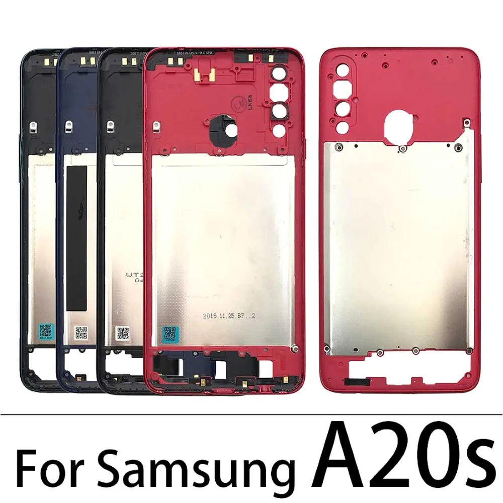Middle Frame Holder Housing For Samsung A21s A20s A30s A50s A70s Replacement Repair Parts Samsung phone repair parts