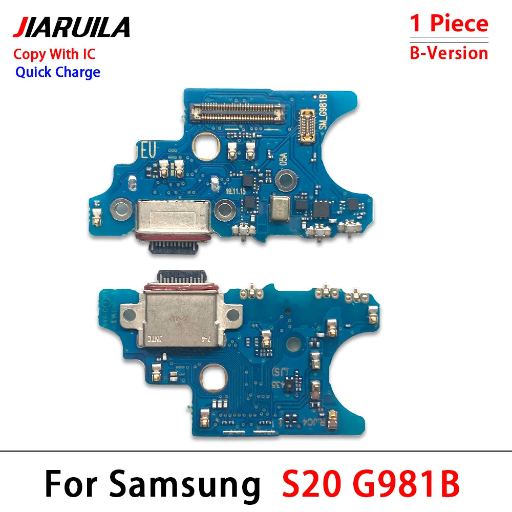 For Samsung Note 10 Plus Lite S20 Plus Ultra S981B S986B S988B N976F USB Charging Port Dock Charger Connector Board Flex Cable Samsung phone repair parts