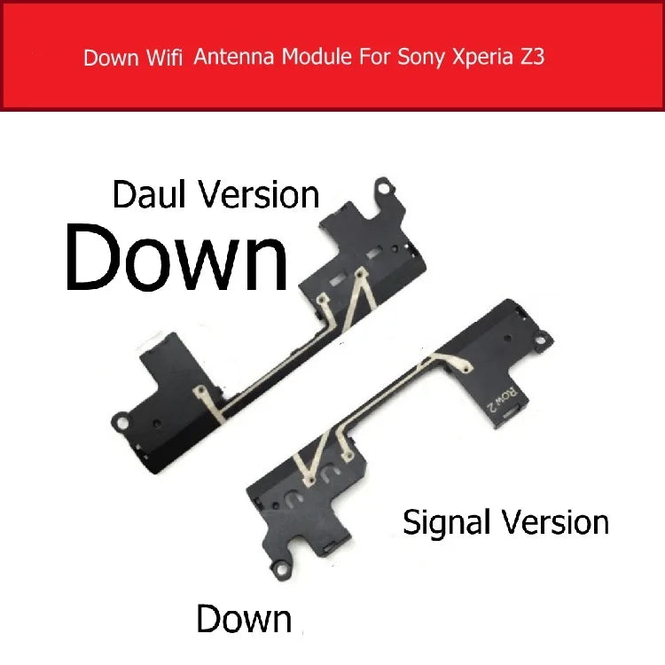 Genuine Wifi Antenna Module For Sony Xperia Z3 D6603 D6653 SOL26 Dual D6633 D6683 Down Gps Signal Antenna Replacement Repair Sony phone repair parts