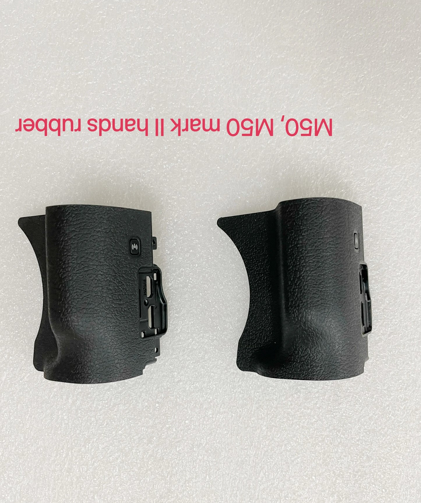 New Black Hands Grip Rubber for Canon M50 M50 Mark II Hands Rubber Repair Part Digital Camera repair parts