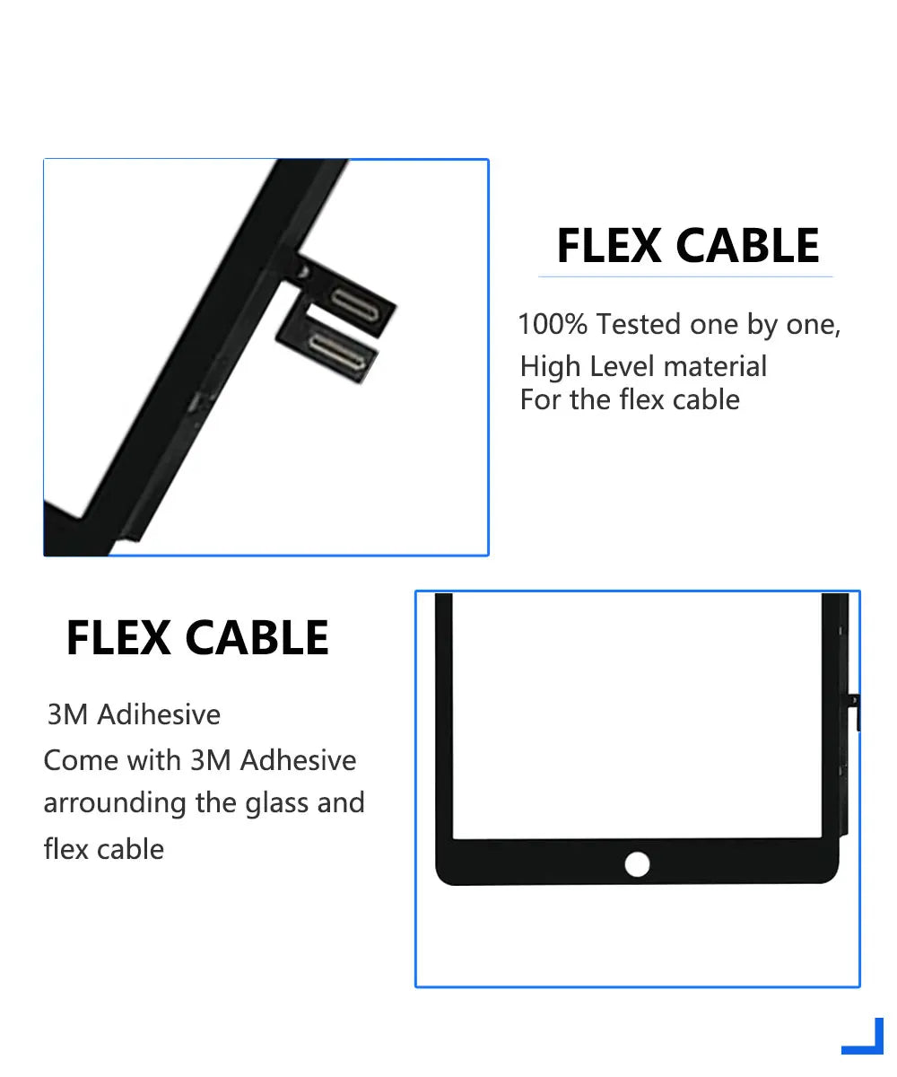 New Touch Screen For Apple iPad 10.2 (2020) A2428 / A2429 / A2270 / A2430 LCD Outer Digitizer Sensor Glass Panel Replacement  iPad repair parts