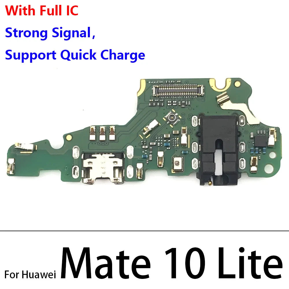 Dock Connector Charging Port Flex Cable For Huawei Mate 9 10 20 30 Pro Lite 20X USB Flex Cable Replacement Huawei phone repair parts