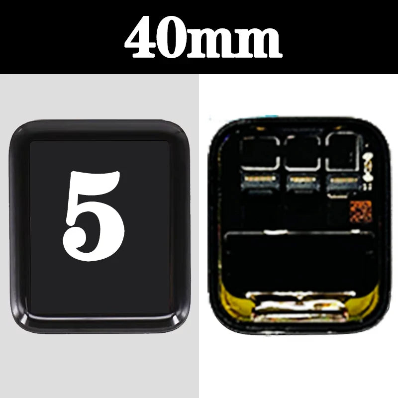 OLED for Apple Watch Series 1 2 3 4 5 6 SE 7 LCD Touch Screen Display Digitizer Assembly iWatch Substitution 38/42/40/44/41/45mm iWatch repair parts